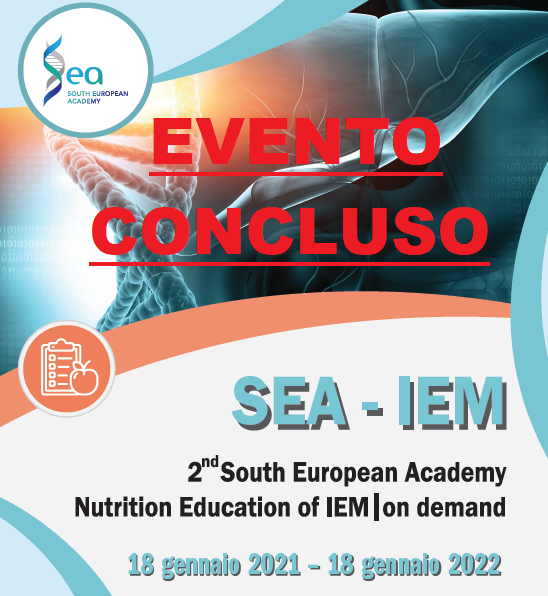 Course Image SEA-IEM 2ND  South European Academy Nutrition Education of IEM | ON DEMAND   